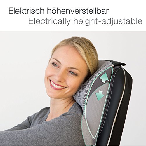 Beurer MG 295 Massagesitzauflage, 4 Shiatsu Massageköpfe, 3 ...